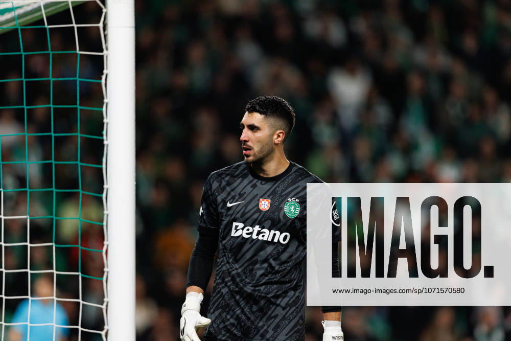 Rui Silva seen during UEFA Champions League game between teams of Sporting CP and Paris Saint-Germain at Estadio Jose Alvalade (Maciej Rogowski Ball Raw Images) Lisbon Estadio Jose Alvalade Portugal