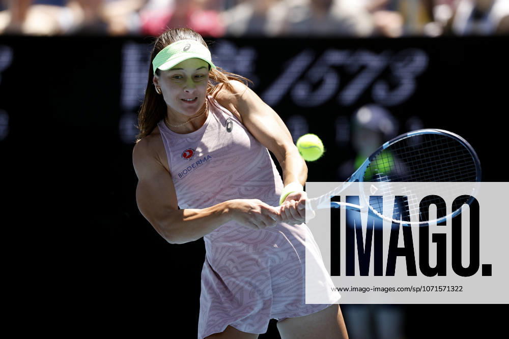 TENNIS AUSTRALIAN OPEN, Zeynep Sonmez of Turkiye in action during the Womens 3rd round match against Yulia Putintseva of Kazakhstan on day 6 of the 2026 Australian Open tennis tournament at Melbourne Park in Melbourne, Friday, January 23, 2026. ( NO ARCHIVING MELBOURNE VICTORIA AUSTRALIA