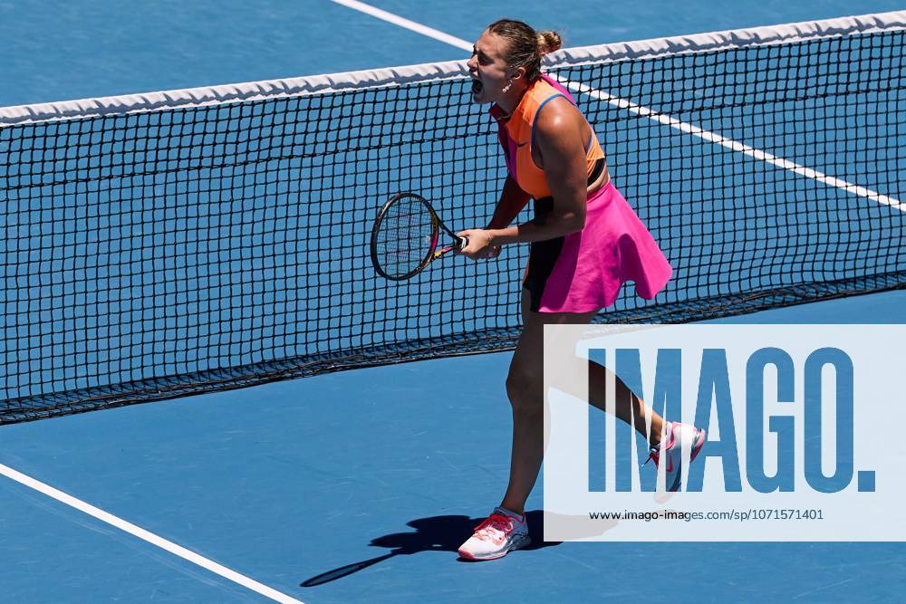 Aryna Sabalenka Australian Open tennis tournament, Day Six, Melbourne Park, Australia - 23 Jan 2026Melbourne Melbourne Park Victoria (VIC) Australia
