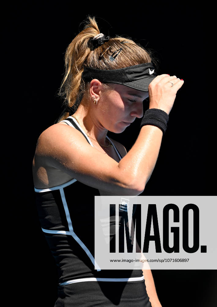 TENNIS AUSTRALIAN OPEN, Oksana Selekhmeteva of Russia reacts during the Womens 3rd round match against Jessica Pegula of USA on day 7 of the 2026 Australian Open tennis tournament at Melbourne Park in Melbourne, Saturday, January 24, 2026. ( NO ARCHIVING MELBOURNE VICTORIA AUSTRALIA