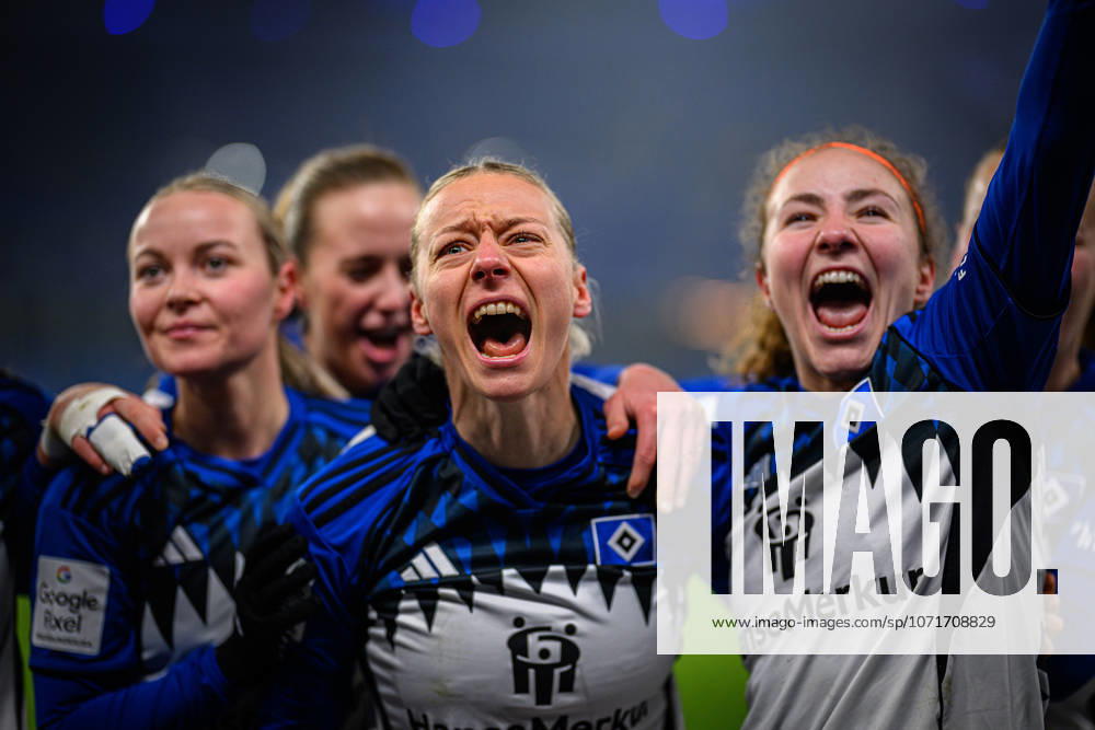 Soccer I Women I Season 2025 2026 I Bundesliga I 15 Matchday I Hamburger SV SGS Essen I 25 01 2026 Sophie Hillebrand 22, Hamburger SV , Lotta Wrede 32, Hamburger SV Hamburg Volksparkstadion Hamburg Germany