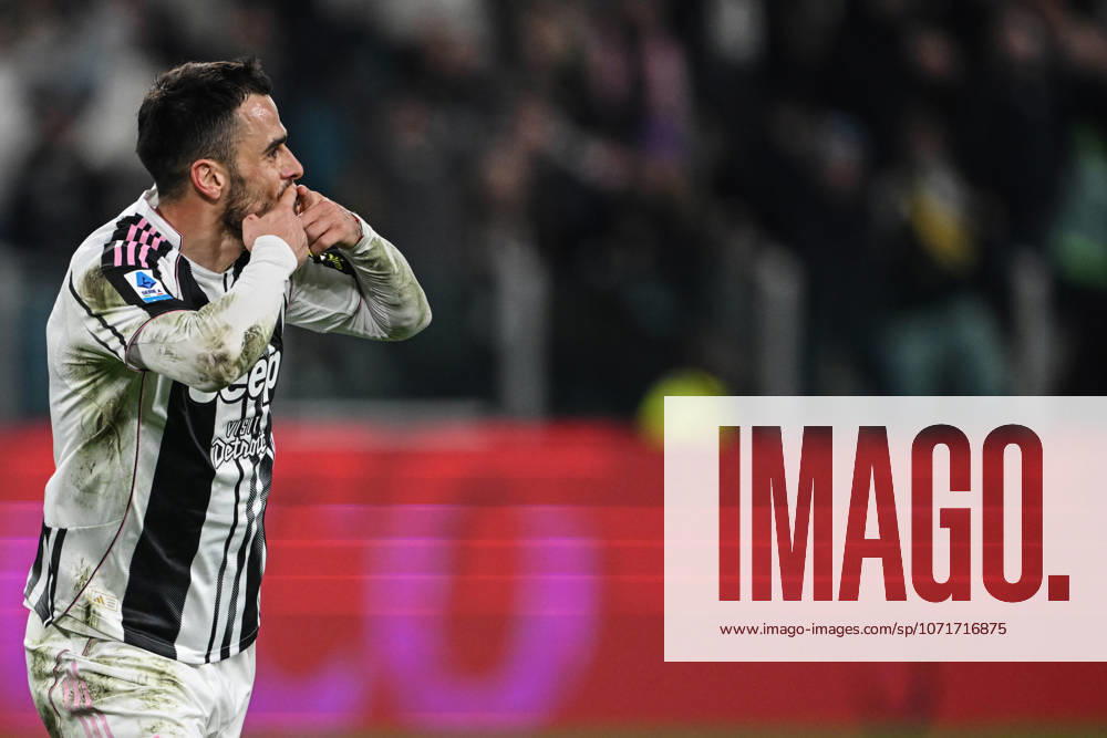 Cm Torino 25 01 2026 - campionato di calcio serie A Juventus-Napoli foto Cristiano Mazzi Image nella foto: esultanza gol Filip Kostic