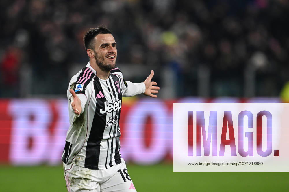 Cm Torino 25 01 2026 - campionato di calcio serie A Juventus-Napoli foto Cristiano Mazzi Image nella foto: esultanza gol Filip Kostic