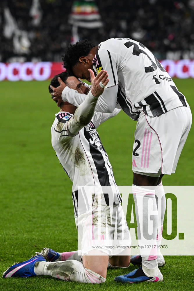 Cm Torino 25 01 2026 - campionato di calcio serie A Juventus-Napoli foto Cristiano Mazzi Image nella foto: esultanza gol Filip Kostic