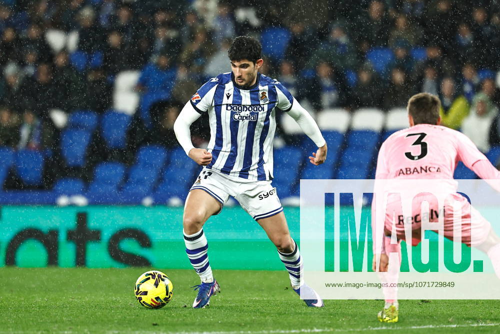 Goncalo Guedes (Sociedad), JANUARY 25, 2026 - Football Soccer : Spanish LaLiga EA Sports match between Real Sociedad - RC Celta de Vigo at the Estadio de Anoeta in San Sebastian, Spain. Noxthirdxpartyxsales aflo_317420632