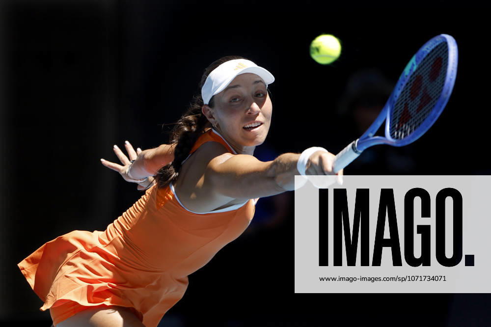 TENNIS AUSTRALIAN OPEN, Jessica Pegula of the USA in action during the Womens 4th round match against compatriot Madison Keys on day 9 of the 2026 Australian Open tennis tournament at Melbourne Park in Melbourne, Monday, January 26, 2026. ( NO ARCHIVING MELBOURNE VICTORIA AUSTRALIA