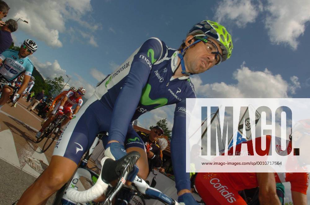 Criterium du Dauphine Libere 2012 - 1. Etappe: Seyssins - Saint Vallier - Movistar 2012, David Arroyo -