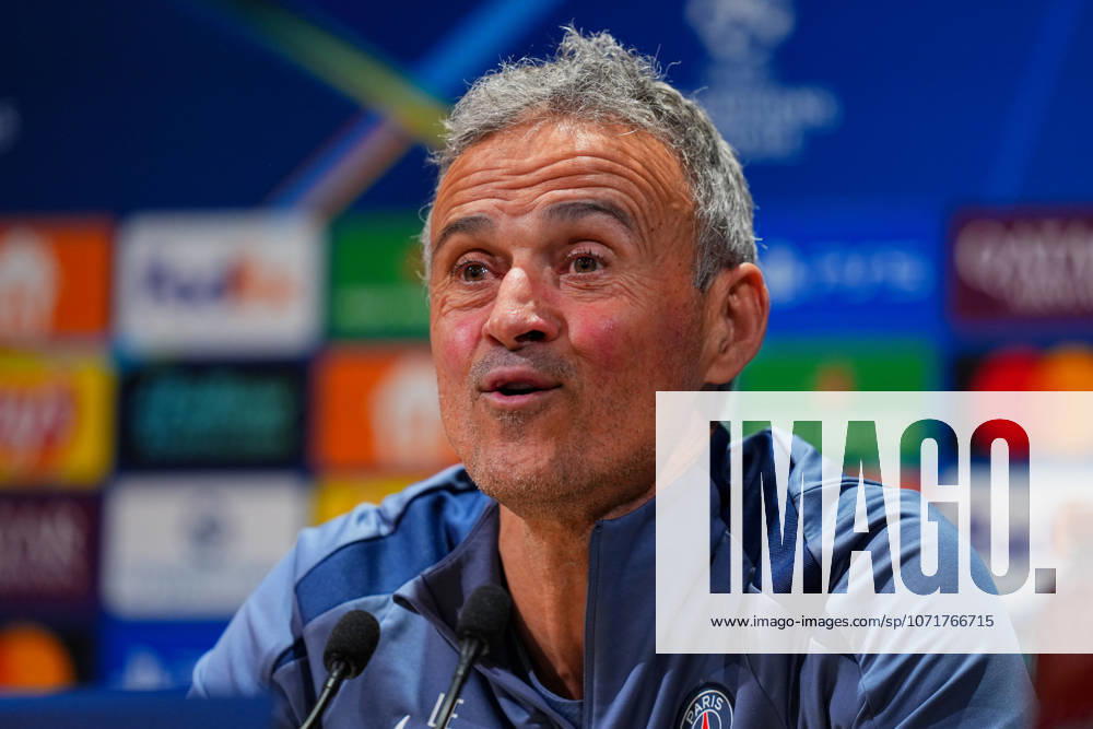 Ahead of PSG v Newcastle United FC - UEFA Champions League AUXERRE, FRANCE - JANUARY 27: Luis Enrique, head coach of Paris Saint-Germain, speaks during a Paris Saint-Germain press conference, PK, Pressekonferenz at the Campus PSG in Poissy, France, on January 27, 2026. Maxime Delacroix Anadolu Poissy France. Editorial use only. Please get in touch for any other usage.