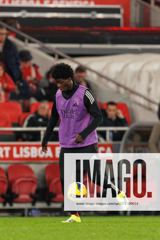 Anisio Cabral seen during Liga Portugal game between SL Benfica and CF Estrela Amadora (Luis Loureiro Ball Raw Images) Lisbon Estadio da Luz Portugal
