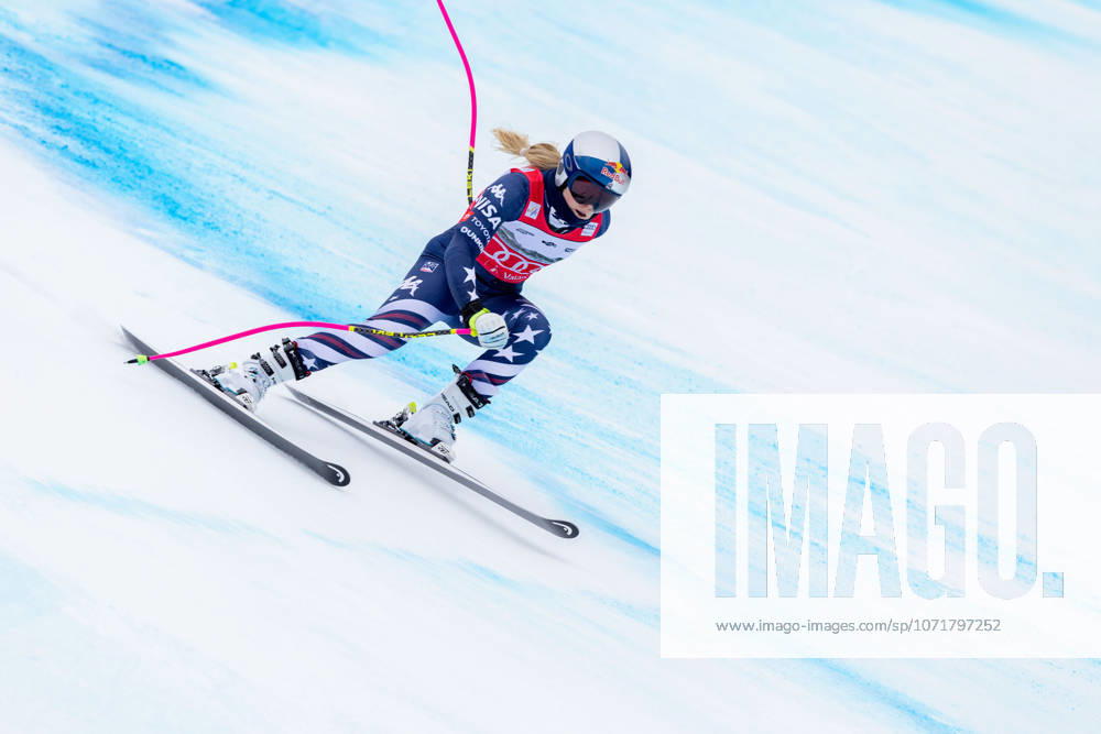 ALPINE SKIING - FIS WC Crans Montana CRANS MONTANA,SWITZERLAND,28.JAN.26 - ALPINE SKIING - FIS World Cup, downhill training, ladies. Image shows Lindsey Vonn (USA). GEPAxpictures xMathiasxMandl