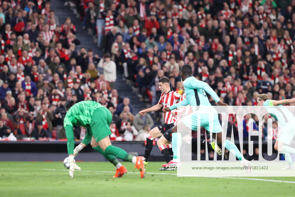 Athletic Club Bilbao vs Sporting CP 2025-26 UEFA Champions League, Bilbao, Spain, 28 January 2026. Gorka Guruzeta (Athletic Club) scores his team s second goal, Credit:Juan Lazkano Photobilbao Avalon Bilbao, Basque Country, Spain