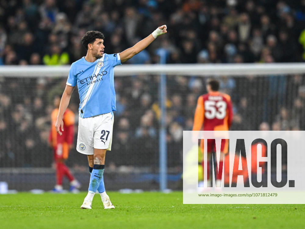 Manchester City v Galatasaray UEFA Champions League Matheus Nunes of Manchester City during the UEFA Champions League match at the Etihad Stadium, Manchester 28 01 2026 UK Newspapers OUT