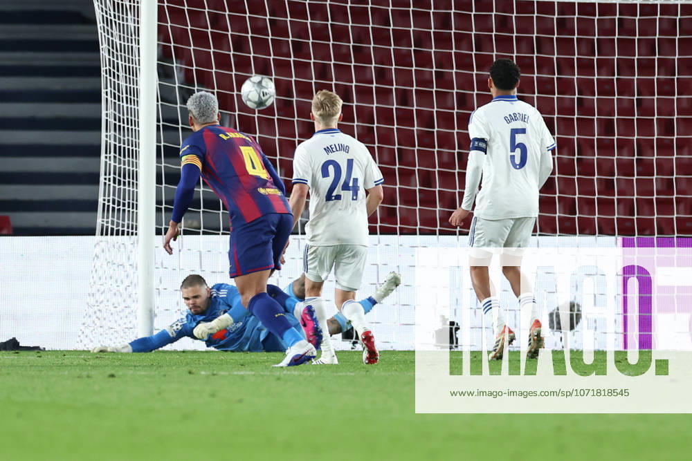 Barcelona v Copenhagen FC - UEFA Champions League BARCELONA, SPAIN - JANUARY 28: Goal from Barcelona’s forward Marcus Rashford during the UEFA Champions League, phase matchday 8 match between FC Barcelona, Barca and FC Copenhagen at the Camp Nou stadium, on January 28, 2026. Adria Puig Anadolu Barcelona Spain. Editorial use only. Please get in touch for any other usage.