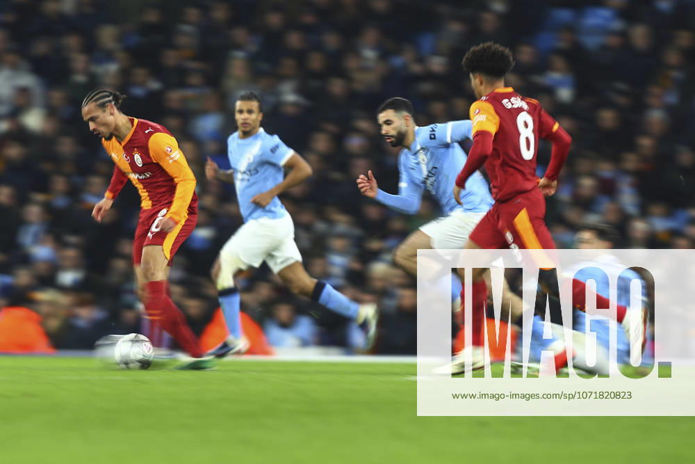 Manchester City v Galatasaray S.K., UEFA Champions League Leroy Sane of Galatasaray in action during the Manchester City v Galatasaray S.K. UEFA Champions League MD8 match at the Etihad Stadium, Manchester, England on 28 January 2026 Credit: Luke Williams Every Second Media Editorial use only. All images are copyright Every Second Media Limited. No images may be reproduced without prior permission.