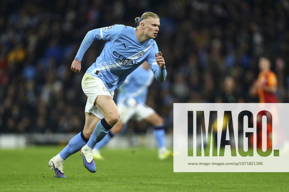 Manchester City v Galatasaray S.K., UEFA Champions League Erling Haaland of Manchester City during the Manchester City v Galatasaray S.K. UEFA Champions League MD8 match at the Etihad Stadium, Manchester, England on 28 January 2026 Credit: Luke Williams Every Second Media Editorial use only. All images are copyright Every Second Media Limited. No images may be reproduced without prior permission.