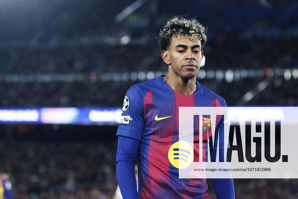 Lamine Yamal (Barcelona), JANUARY 28, 2026 - Football Soccer : UEFA Champions League match between FC Barcelona, Barca 4-1 FC Copenhagen at Spotify Camp Nou in Barcelona, Spain. Noxthirdxpartyxsales aflo_317761563