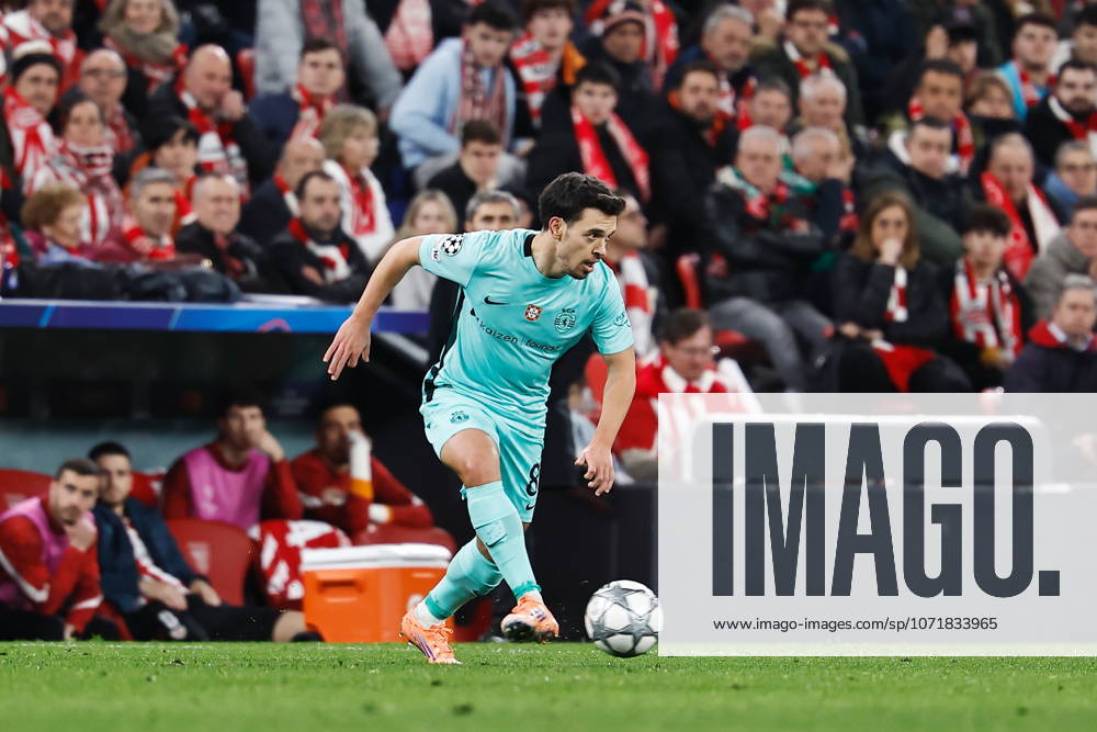 Pedro Goncalves (SportingCP), JANUARY 28, 2026 - Football Soccer : UEFA Champions League league phase matchday 8 between Athletic Club de Bilbao - Sporting Club de Portugal at the Estadio de San Mames in Bilbao, Spain. Noxthirdxpartyxsales aflo_317809828