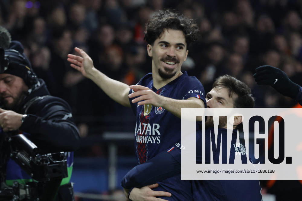 Champions League Match - PSG vs Newcastle PSG’s Vitinha joy after scoring the 1-0 goal during the 2025-26 Champions League phase game, PSG vs Newcastle In Parc des Princes Stadium, Paris, France on January 28th, 2026. Photo by Henri Szwarc ABACAPRESS.COM Paris France