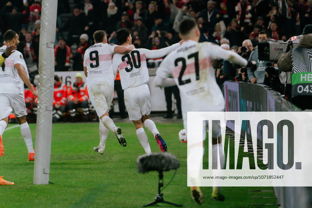 VfB Stuttgart celebrating after the 3 2 by Chema AndrÃ s VfB Stuttgart, 30 , GER, VfB Stuttgart vs Young Boys Bern, Football, Europa League, Matchday 8, Season 2025 2026, 29 01 2026, GER, VfB Stuttgart vs Young Boys Bern, Football, Europa League, Matchday 8, Season 2025 2026, 29 01 2026, Stuttgart