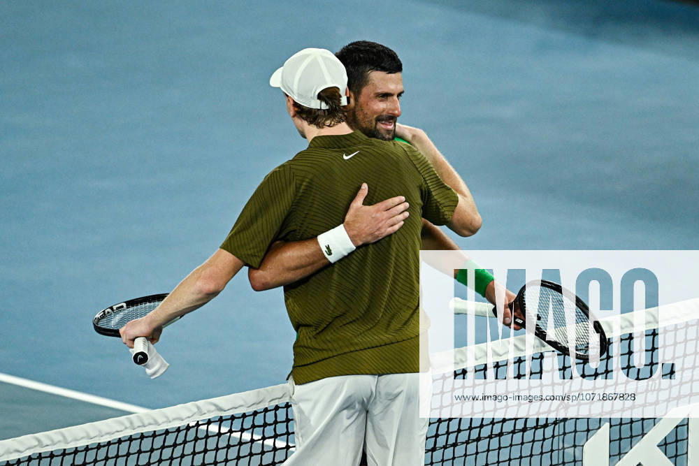 2026 Australian Open Novak Djokovic SRB , Jannik Sinner ITA