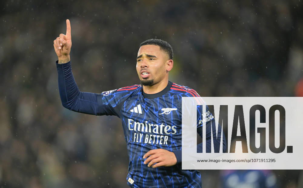 Gabriel Jesus of Arsenal scores the fourth goal 0-4 and celebrates Leeds United v Arsenal, Premier League, Football, Elland Road, Leeds, UK - 31 Jan 2026Leeds Elland Road United Kingdom