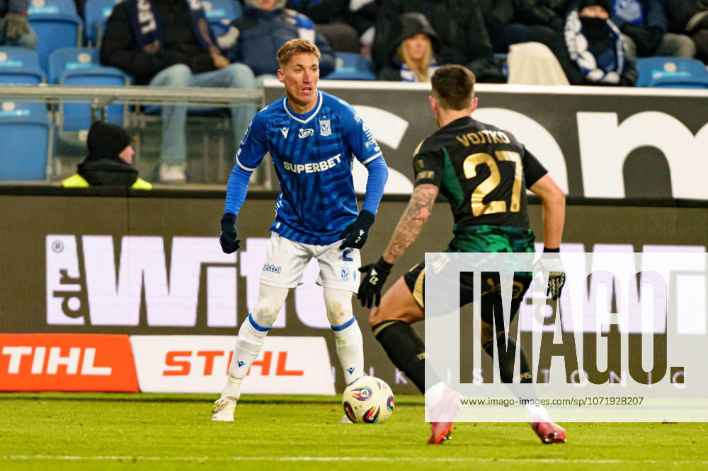 Joel Pereira seen during PKO BP Ekstraklasa game between teams of Lech Poznan and Lechia Gdansk (Kazimierz Koper Ball Raw Images) Poznan Stadion Miejski Poland