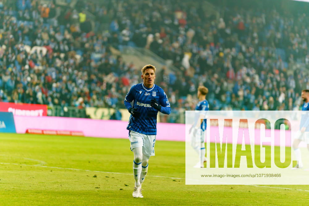 Joel Pereira seen during PKO BP Ekstraklasa game between teams of Lech Poznan and Lechia Gdansk (Kazimierz Koper Ball Raw Images) Poznan Stadion Miejski Poland