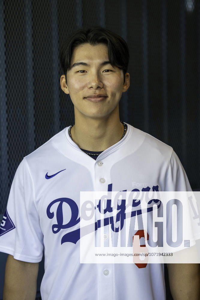Los Angeles Dodger HYESEONG KIM at DodgerFest on January 31, 2026. News - January 31, 2026 - ZUMAh234 20260131_zsp_h234_004