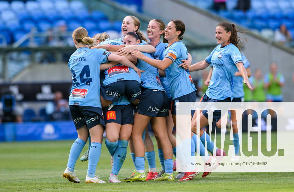 Sydney FC team seen in action during the 2025 26 Ninja A-League Women Round 15 match between Sydney FC and Western Sydney Wanderers FC at Allianz Stadium. Final score; Western Sydney Wanderers FC 3:2 Sydney FC. Paddington Australia - ZUMAs197 20260131_aaa_s197_272