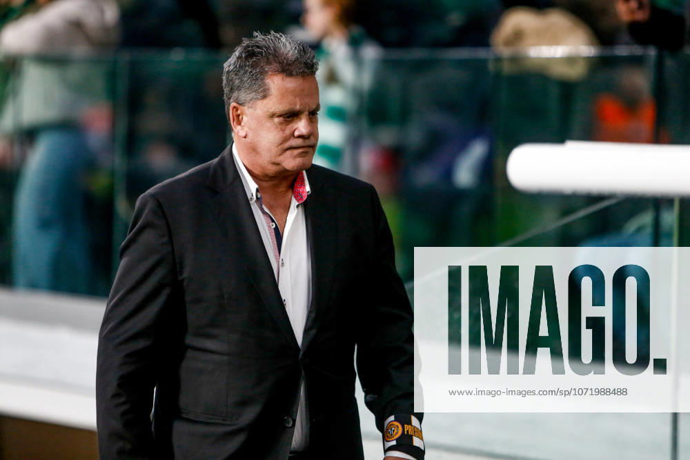 Rui Alves President of CD Nacional reacts during the Liga Portugal Betclic match between Sporting CP and CD Nacional at the Estadio Jose Alvalade in Lisbon on February 1, 2026. Liga Portugal Betclic - Sporting CP vs CD Nacional (Valter Gouveia SPP)