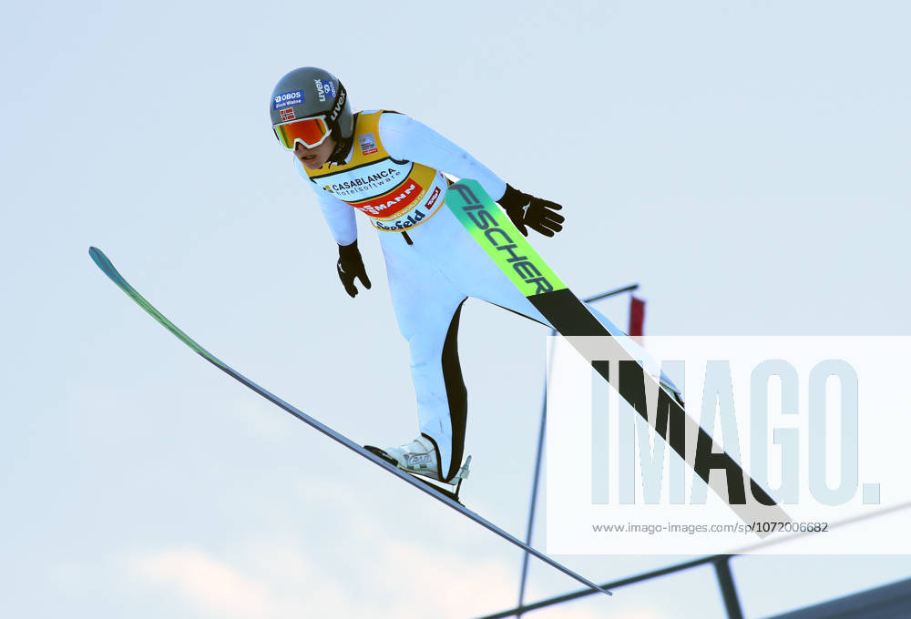 FIS NORDIC COMBINED WORLD CUP, Nordic Combined World Cup, Nordic Triple, Seefeld, ski jumping, ski jumping, women HAGEN Ida Marie NOR in flight, flight photo, jump, submission
