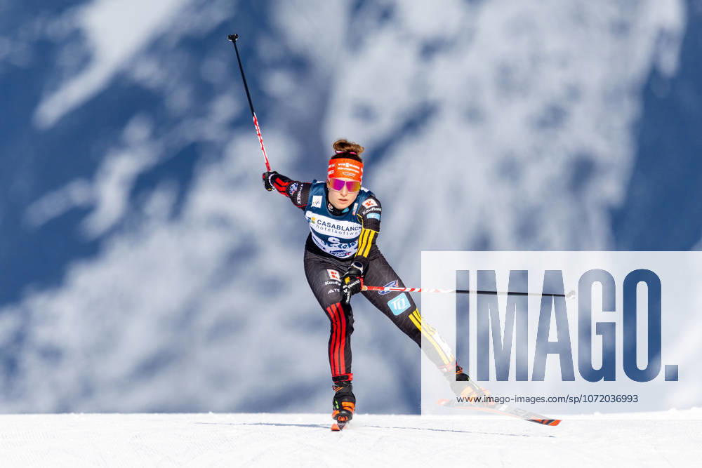 Nathalie ARMBRUSTER SV SZ Kniebis Nordic combined, womens cross-country skiing Seefeltd Triple and Nordic Combined World Cup, Individual Gundersen Normal Hill, 2025 2026 season, on 1 02 2026 in Seefeld, Austria Source Copyright Credit Oryk HAIST xNOK-SEEFELDx