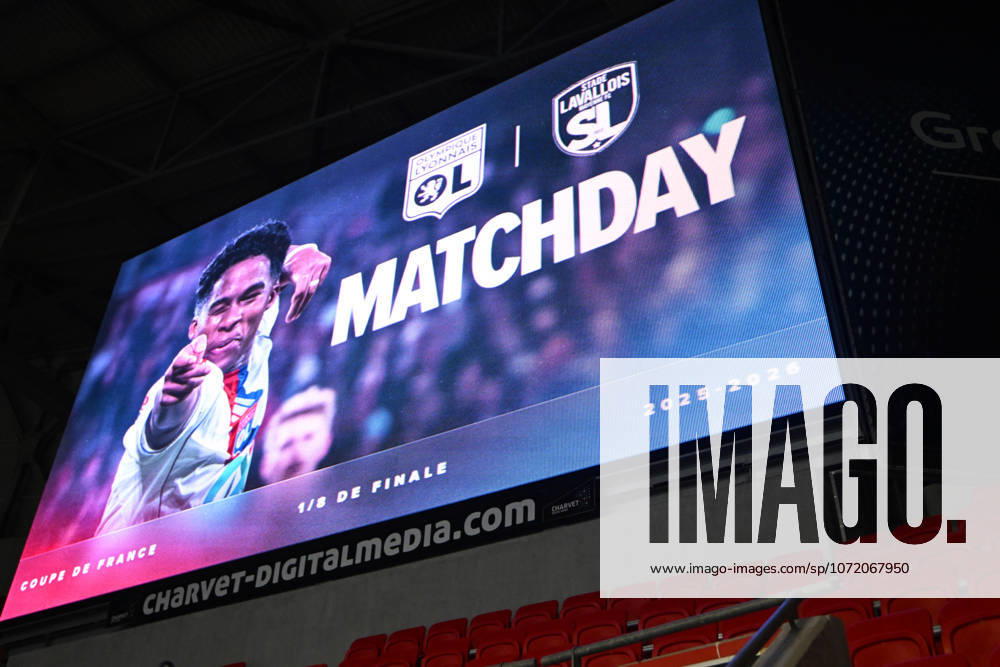 Football : Olympique lyonnais vs Stade LAVAL- French Cup - 04 02 2026 Illustration Groupama stadium Lyon during the French Cup match between Olympique Lyonnais and Stade LAVAL at Groupama Stadium Decines Charpieu Lyon on February 04 2026 , France