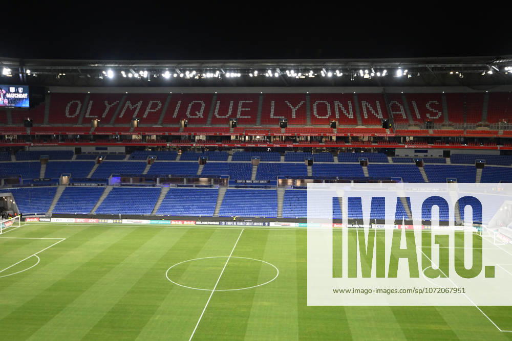 Football : Olympique lyonnais vs Stade LAVAL- French Cup - 04 02 2026 Illustration Groupama stadium Lyon during the French Cup match between Olympique Lyonnais and Stade LAVAL at Groupama Stadium Decines Charpieu Lyon on February 04 2026 , France