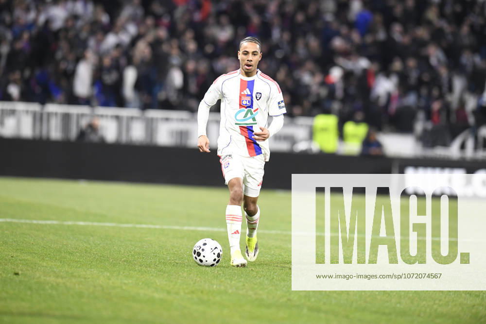 Football : Olympique lyonnais vs Stade LAVAL- French Cup - 04 02 2026 NARTEY Noah of Lyon during the French Cup match between Olympique Lyonnais and Stade LAVAL at Groupama Stadium Decines Charpieu Lyon on February 04 2026 , France LYONFrance