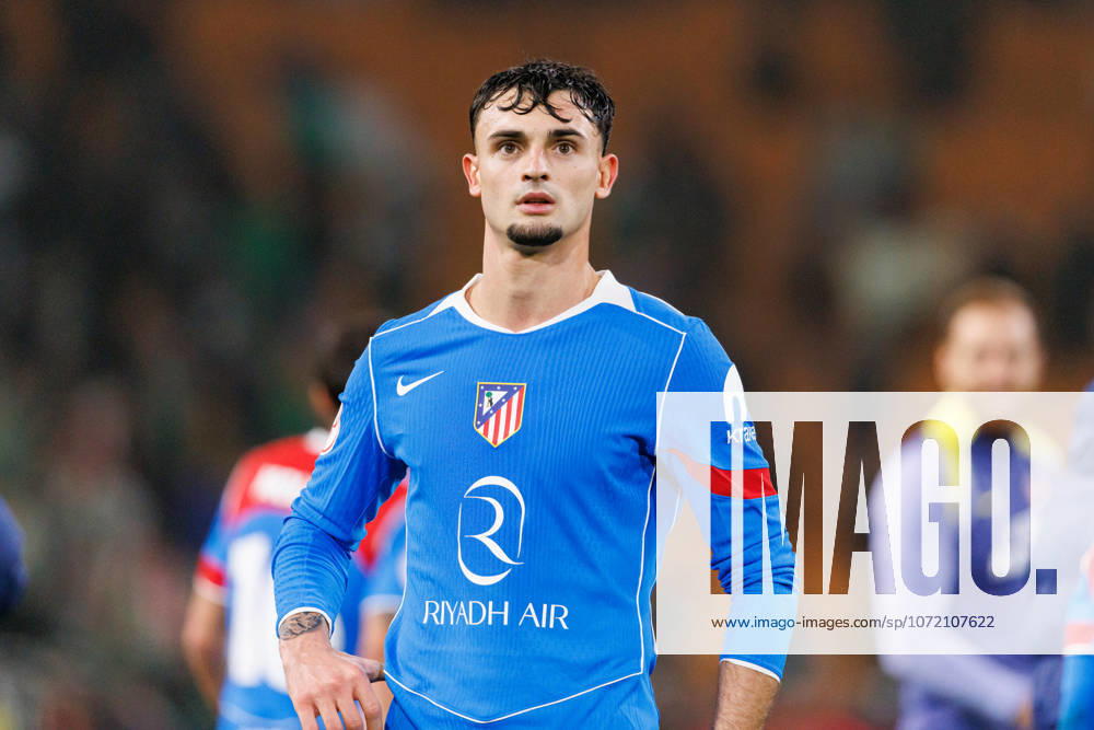 Marc Pubill seen during Copa Del Rey quarterfinal game between teams of Real Betis Balompie and Atletico de Madrid (Maciej Rogowski Ball Raw Images) Seville Estadio La Cartuja Spain