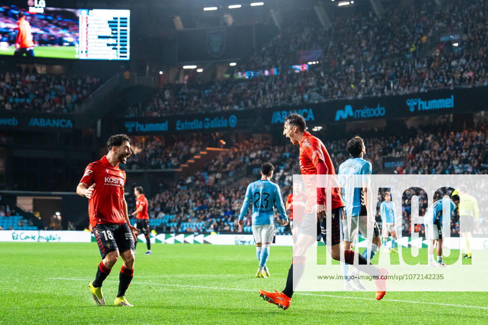 ESP: RC Celta and CA Osasuna. La Liga EA Sports. Date 23 Ante Budimir of CA Osasuna celebrates after scoring goal during the La Liga EA Sports match between RC Celta and CA Osasuna played at Abanca Balaidos Stadium on February 6, 2026 in Vigo, Spain. kpng