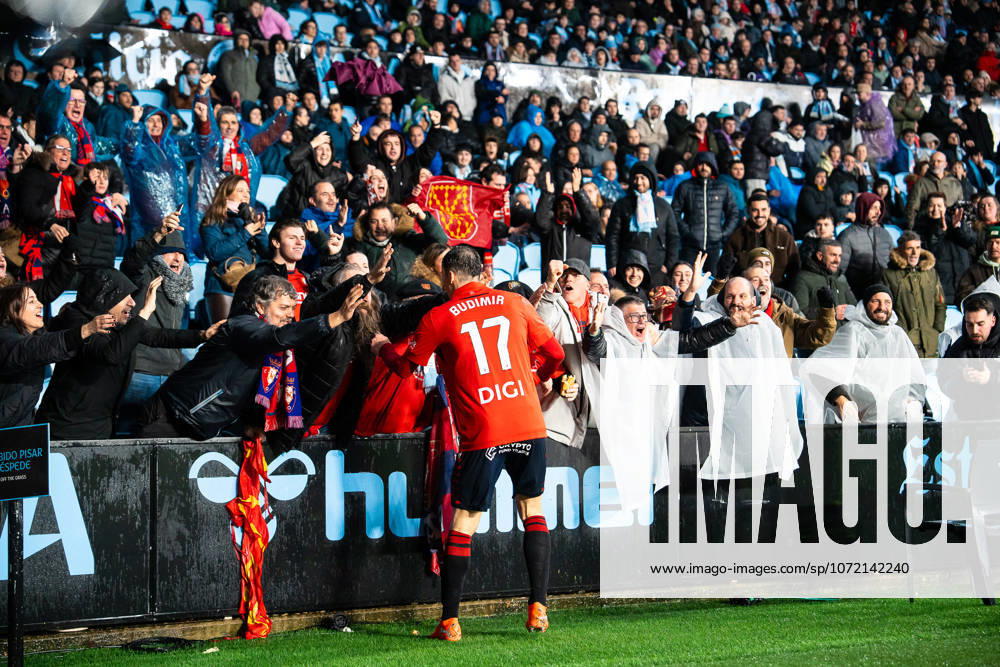 ESP: RC Celta and CA Osasuna. La Liga EA Sports. Date 23 Ante Budimir of CA Osasuna celebrates after scoring goal during the La Liga EA Sports match between RC Celta and CA Osasuna played at Abanca Balaidos Stadium on February 6, 2026 in Vigo, Spain. kpng