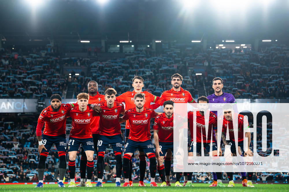 ESP: RC Celta and CA Osasuna. La Liga EA Sports. Date 23 CA Osasuna team group, Mannschaftsbild, Totale during the La Liga EA Sports match between RC Celta and CA Osasuna played at Abanca Balaidos Stadium on February 6, 2026 in Vigo, Spain. kpng