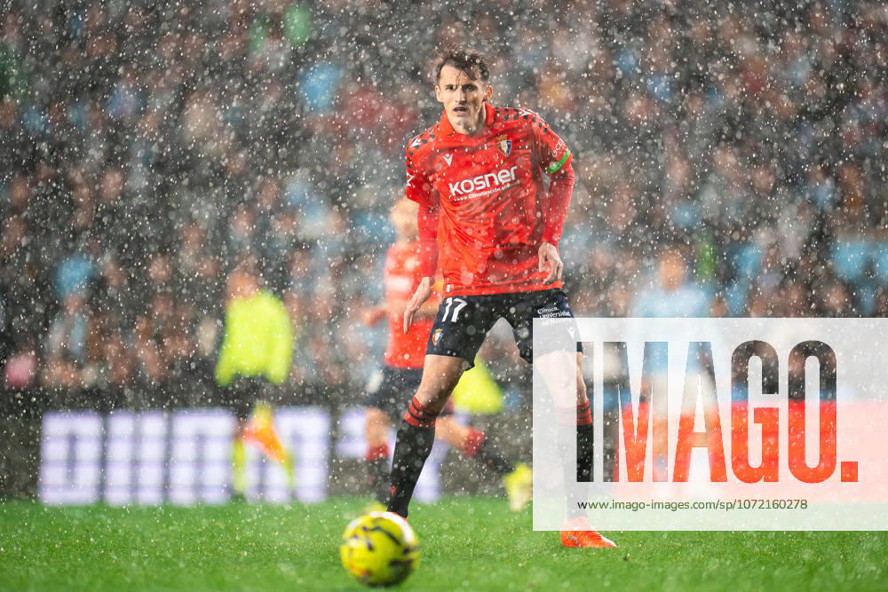 ESP: RC Celta and CA Osasuna. La Liga EA Sports. Date 23 Ante Budimir of CA Osasuna during the La Liga EA Sports match between RC Celta and CA Osasuna played at Abanca Balaidos Stadium on February 6, 2026 in Vigo, Spain. kpng
