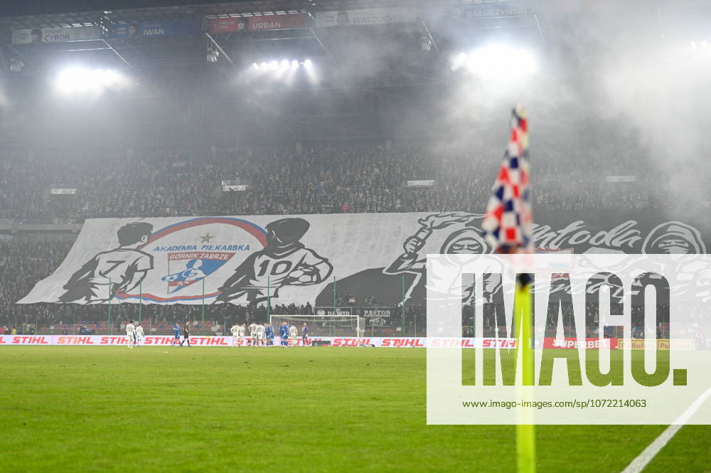 ZABRZE 07.02.2026 MECZ 20. KOLEJKA PKO BP EKSTRAKLASA SEZON 2025 26 --- POLISH FOOTBALL TOP LEAGUE MATCH IN ZABRZE: GORNIK ZABRZE - LECH POZNAN KIBICE GORNIK ZABRZE FOT.WIKTOR FARYNA 400MM.PL NEWSPIX.PL --- newspix.pl