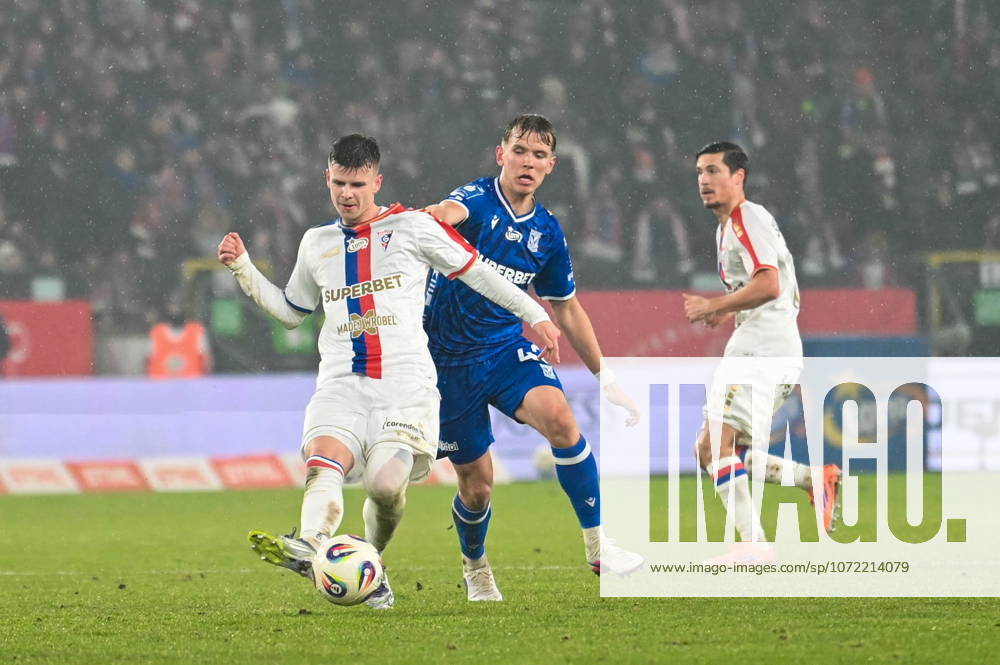 ZABRZE 07.02.2026 MECZ 20. KOLEJKA PKO BP EKSTRAKLASA SEZON 2025 26 --- POLISH FOOTBALL TOP LEAGUE MATCH IN ZABRZE: GORNIK ZABRZE - LECH POZNAN PATRIK HELLEBRAND FOT.WIKTOR FARYNA 400MM.PL NEWSPIX.PL --- newspix.pl