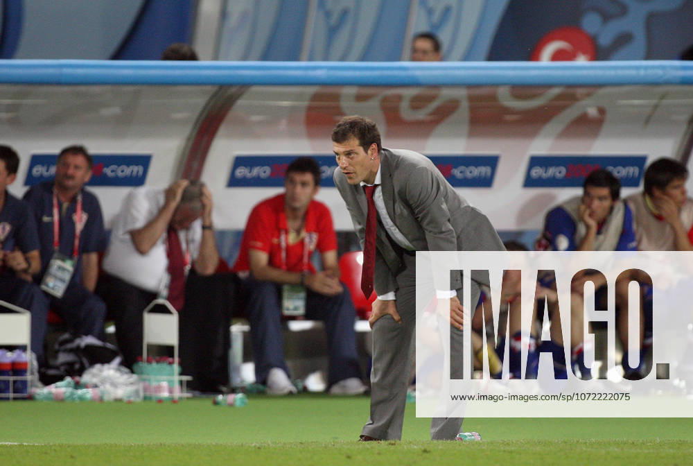Croatia V Turkey, UEFA EURO, EM, Europameisterschaft,Fussball 2008 Quarter Final Slaven Bilic, Croatia Coach in action during the UEFA Euro 2008 Quarter Final match between Croatia and Turkey at Ernst-happel Stadium on June 20, 2008 in Vienna, Austria. Vienna Ernst-happel Stadium Austria Austria