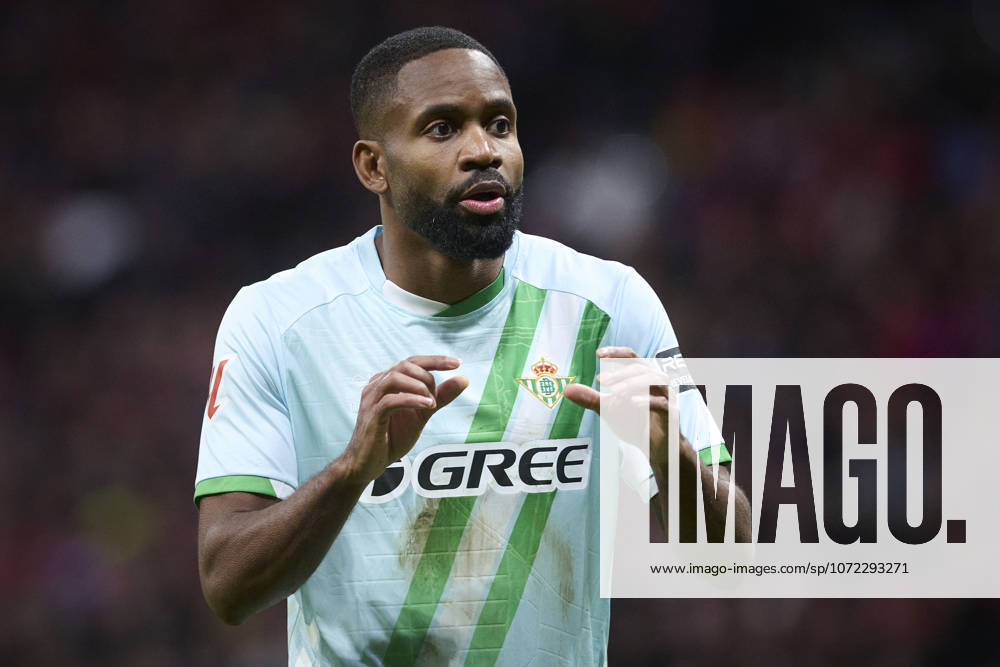 ATLETICO DE MADRID v REAL BETIS BALOMPIE. LA LIGA 2025 2026. ROUND 23. Real Betis Balompie s Cedric Bakambu during La Liga match. February 08 ,2026. (ALTERPHOTOS Ropero) MadridSpain