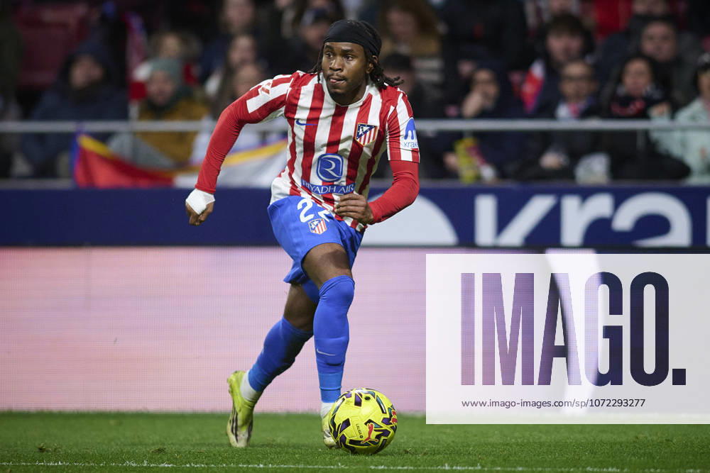 ATLETICO DE MADRID v REAL BETIS BALOMPIE. LA LIGA 2025 2026. ROUND 23. Atletico de Madrid s Ademola Loookman during La Liga match. February 08 ,2026. (ALTERPHOTOS Ropero) MadridSpain
