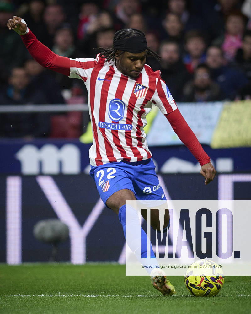 ATLETICO DE MADRID v REAL BETIS BALOMPIE. LA LIGA 2025 2026. ROUND 23. Atletico de Madrid s Ademola Loookman during La Liga match. February 08 ,2026. (ALTERPHOTOS Ropero) MadridSpain