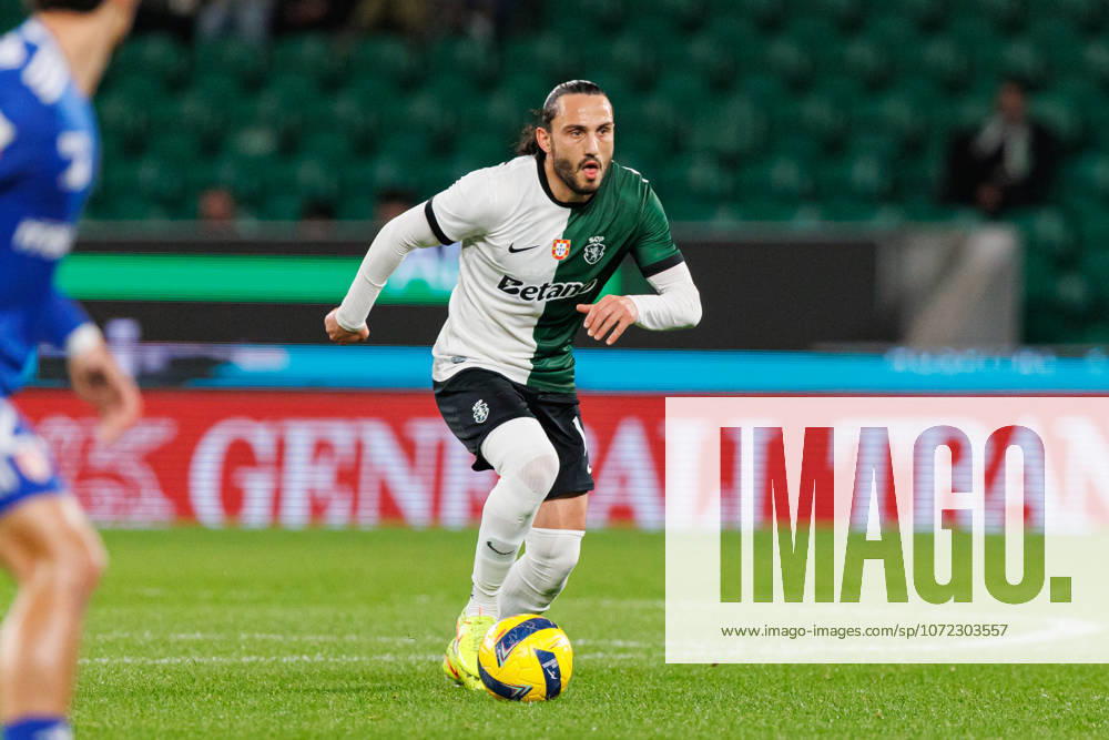 Giorgi Kochorashvili seen during Taca de Portugal quarterfinal game between teams of Sporting CP and AFS Aves at Estadio Jose Alvalade (Luis Loureiro Ball Raw Images) Lisbon Estadio Jose Alvalade Portugal