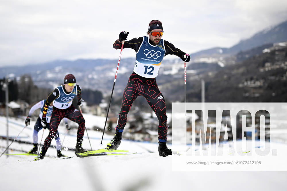 RYDZEK Johannes Team GER Cross-country skiing 10km Nordic combined in Tesero Olympics Olympic Winter Games 2026 Milan Cortina 06 22 February 2026 in Italy on 11 02 2026 in Predazzo