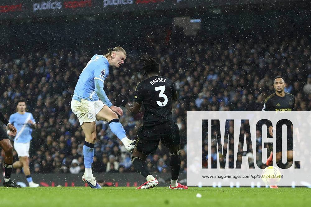 Manchester City v Fulham, Premier League Erling Haaland of Manchester City scores a GOAL 3-0 during the Manchester City v Fulham Premier League match at the Etihad Stadium, Manchester, England on 11 February 2026 Credit: Luke Williams Every Second Media Editorial use only. All images are copyright Every Second Media Limited. No images may be reproduced without prior permission. All rights reserved. Premier League and Football League images are subject to licensing agreements with Football DataCo Limited. see https: www.football-dataco.com