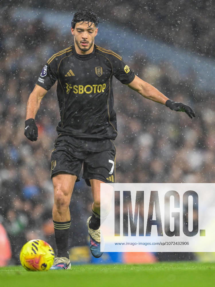 Manchester City v Fulham Premier League Raul Jimenez of Fulham during the Premier League match at the Etihad Stadium, Manchester 11 02 2026 UK Newspapers OUT